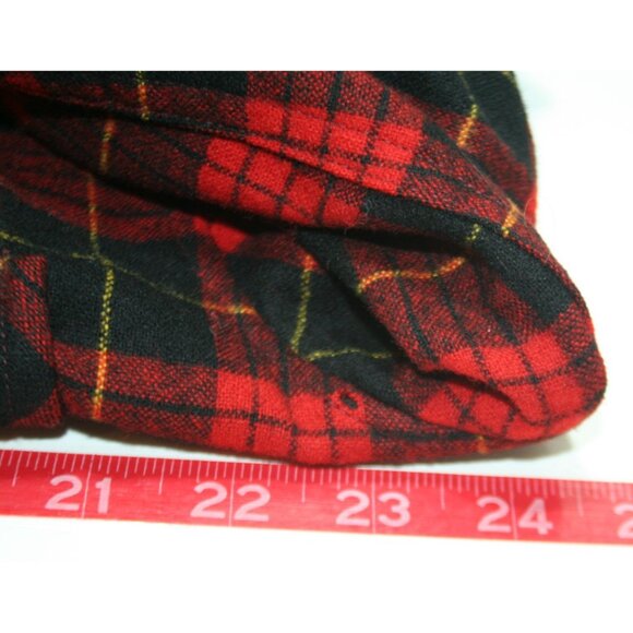 VTG Pendleton Wool Plaid Shirt Jacket 3 Button Pocket Topster Mens M Lumberjack - Picture 9 of 10